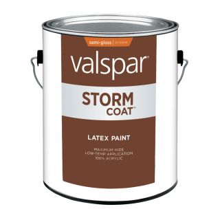 Valspar Storm Coat 124 fl oz Exterior Semi Gloss Multicolor Latex Base Paint