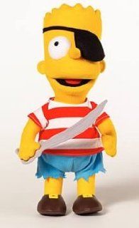Pirate Bart Simpson Plush Toys & Games