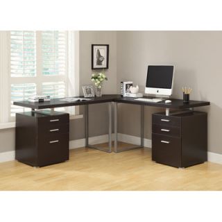 Monarch Specialties Inc. L Shape Desk Office Suite MNQ2150