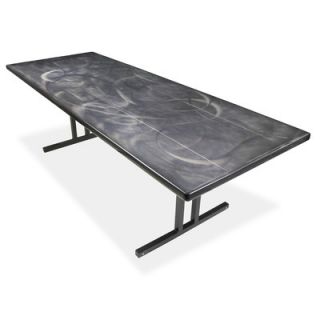 Southern Aluminum Swirl® Rectangular Folding Table SOAL1009