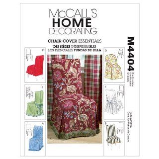 McCall's Patterns M4404 Chair Cover Essentials, One Size Only