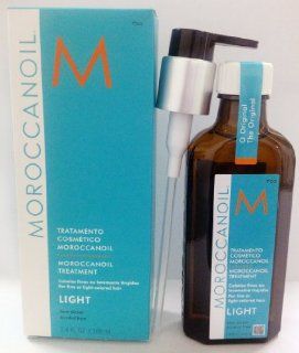 Moroccanoil Treatment Light, 3.4 Ounce  Hair And Scalp Treatments  Beauty