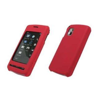 Red Silicone Soft Rubber Cover Case for AT&T LG VU CU920 / CU915   Non Retail Packaging Cell Phones & Accessories