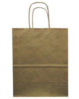 Jillson Roberts Bulk Medium Recycled Kraft Bags, Gold Metallic, 250 Count (BMK915)  Gift Wrap Bags 