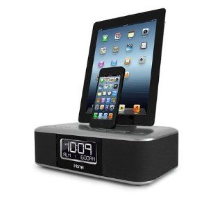 iHome iDL100 Lightning Dock Triple Charging FM Clock Radio with USB Charge/Play  Radio Alarm Clocks  Electronics