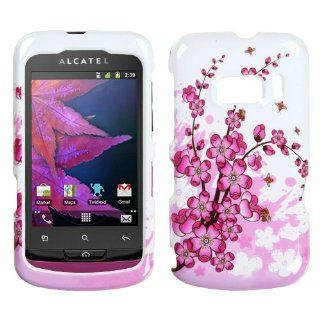 MYBAT Spring Flowers Phone Protector Cover for ALCATEL 918 (One Touch) Cell Phones & Accessories