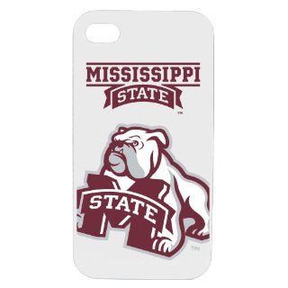 Mississippi State University Bulldogs   Smartphone Case for iPhone� 4/4S   White  Sports Fan Cell Phone Accessories  Sports & Outdoors