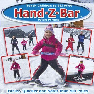 HAND Z BAR Kids Downhill Ski Trainer to Learn Beginner Alpine Skiing  Alpine Ski Poles  Sports & Outdoors