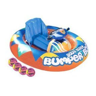 Banzai Motorized Bumper Boat   With Water Cannon   Bonus Splash Balls Included Sports & Outdoors