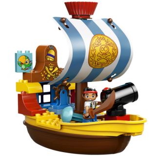 LEGO DUPLO Jake and the Never Land Pirates Jakes Pirate Ship Bucky (10514)      Toys