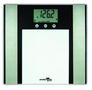 Precision One 7851 Glass Body Fat/Body Compostion Scale Health & Personal Care