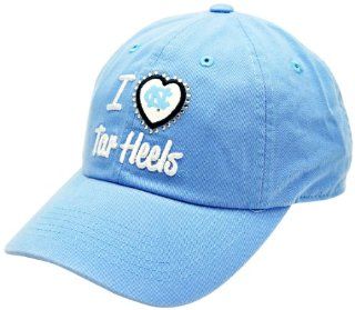 NCAA North Carolina Tar Heels Women's Lovin' It Adjustable Cap (Sky Blue, One Size)  Sports Fan Baseball Caps  Sports & Outdoors