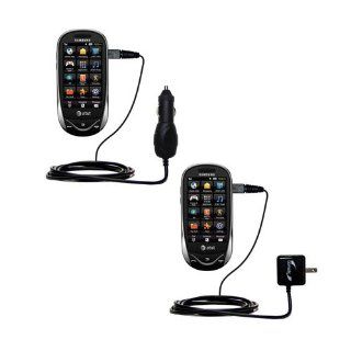 Gomadic Car and Wall Charger Essential Kit for the Samsung SGH A927   Includes both AC Wall and DC Car Charging Options with TipExchange Electronics
