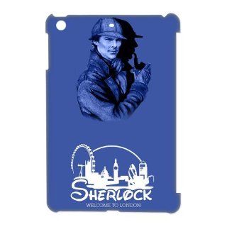 Sherlock holmes welcome to london castle design hard plastic case for Ipad Mini Cell Phones & Accessories
