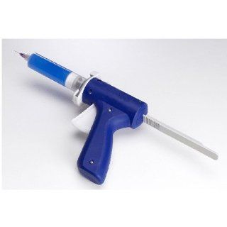Metcal 930 MSG Polypropylene Manual Syringe Gun for Foot Valve Dispenser, 30cc Size Compression Cap Fittings