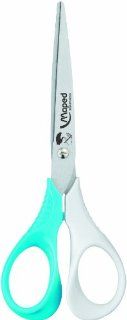 Maped Reflex Scissors, 3D Shape Left Handed 6 Inch, Color May Vary (476510) 