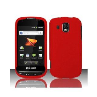 Red Hard Cover Case for Samsung Transform Ultra SPH M930 Cell Phones & Accessories