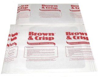 Pack Of 30 Microwave Oven ~ Brown and Crisp ~ Cooking Bags Kitchen & Dining