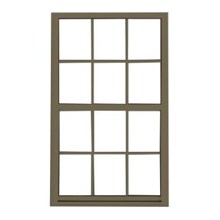 BetterBilt 3740 Series Aluminum Double Pane Single Hung Window (Fits Rough Opening 36 in x 52 in; Actual 35.25 in x 51.25 in)