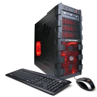 CyberpowerPC Gamer Xtreme GXi970 Desktop (Black/Red)  Desktop Computers  Computers & Accessories
