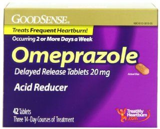Good Sense Omeprazole Delayed Release, Acid Reducer Tablets 20 mg, 42 Count Health & Personal Care
