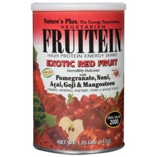 Nature's Plus fruitein Exotic Red Fruit 1.3 Lb Powder.2 Pack Health & Personal Care
