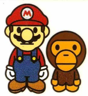 Mario & Bape Monkey A Bathing Ape Iron On Transfer for T Shirt  Other Products  