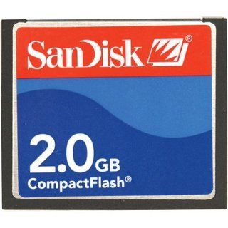 Sandisk 2GB Compactflash Card Type I (SDCFB 2048 A10, Retail Package) Electronics