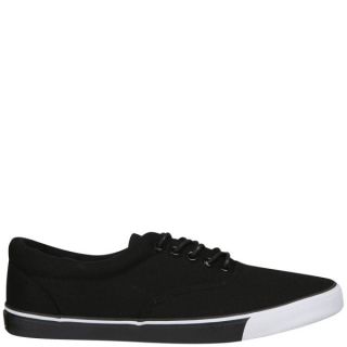 Atticus Mens Dale Canvas Pumps   Black      Clothing