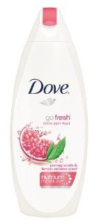 Dove go fresh Pomegranate and Lemon Verbena Scent Revive Body Wash, 24 Ounce (Pack of 2)  Bath And Shower Gels  Beauty