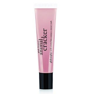 Philosophy Pink Frosted Animal Cracker Lip Shine 0.5 oz  Philosophy Lip Gloss  Beauty