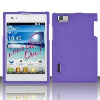 Rubberized Purple for LG LG Optimus Vu VS950 Cell Phones & Accessories