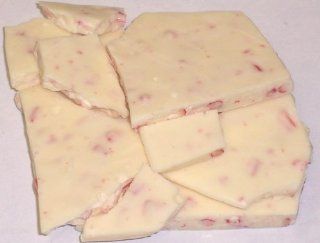 Scott's Cakes White Chocolate Peppermint Bark in a 8 oz. Snowflake Box  Gourmet Chocolate Gifts  Grocery & Gourmet Food