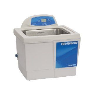 Branson CPX 952 518R Series CPXH Digital Cleaning Bath with Digital Timer and Heater, 2.5 Gallons Capacity, 120V Science Lab Ultrasonic Cleaners