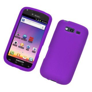 Eagle Cell SCSAMBLAZE4GS05 Barely There Slim and Soft Skin Case for Samsung Galaxy S Blaze 4G   Retail Packaging   Purple Cell Phones & Accessories