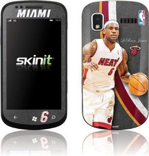 NBA   Player Action Shots   Miami Heat LeBron James #6 Action Shot   Samsung Focus   Skinit Skin Cell Phones & Accessories