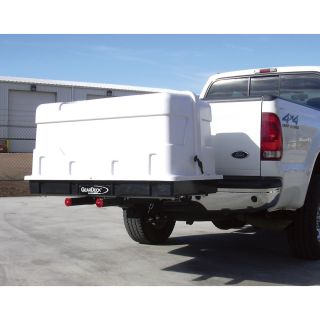 GearDeck Hard-Side Cargo Carrier — White, 17 Cu. Ft., Model# GD 4117-WB  Receiver Hitch Cargo Carriers