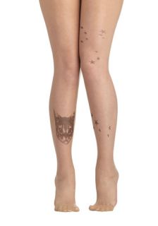 Space and Playtime Tights  Mod Retro Vintage Tights