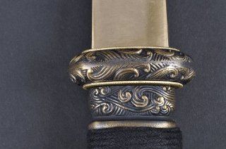 Fully Handmade Quality Japanese Samurai Wakizashi Sword #967  Martial Arts Practice Swords  Sports & Outdoors