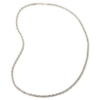 Michael Anthony Jewelry® 10K 3mm Pashmina Rope Chain 20" Necklace