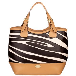 Fiorelli Wild Thing Small Zip Top Grab/Cross Bosy Bag   Zebra Mix      Womens Accessories