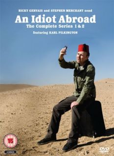 An Idiot Abroad   Series 1 and 2      DVD