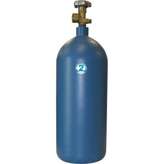 Thoroughbred Empty Argon/CO2 Welding Gas Cylinder — #4, Model# MIX4-B  Gas Cylinders   Caddies