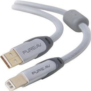 Silver Series USB 2.0 A   B Cable Electronics