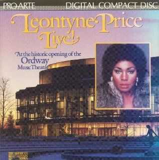 Leontyne Price Live At the historic opening of the Ordway Music Theatre Music