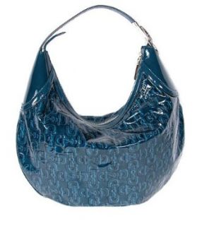 GUCCI Blue Patent Leather Horsebit Hobo Handbag Purse   Jade Boutique Clothing