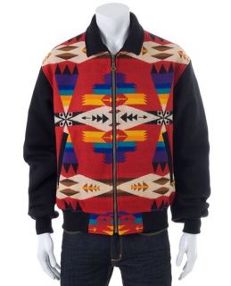 Pendleton Big Horn Patterned Wool Jacket