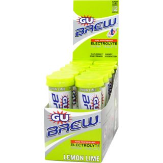 GU Brew Electrolyte Tablets   Box (10 Tubes)