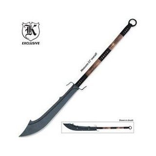Forged Warrior Chinese War Sword With Sheath 
