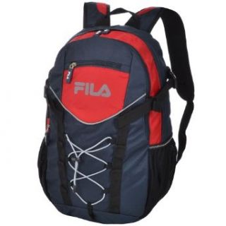 Fila Blade Unisex Backpack School Bag   FEU037   Navy/Red Clothing